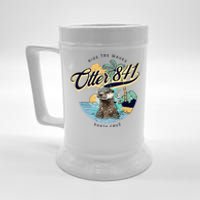 Otter 841 Surfing Otter 841 California Surf Board Otter 841 Beer Stein