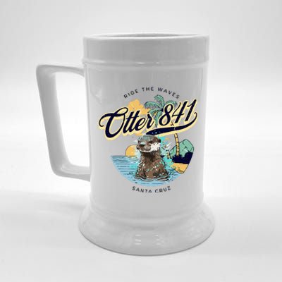 Otter 841 Surfing Otter 841 California Surf Board Otter 841 Beer Stein