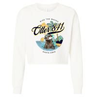 Otter 841 Surfing Otter 841 California Surf Board Otter 841 Cropped Pullover Crew