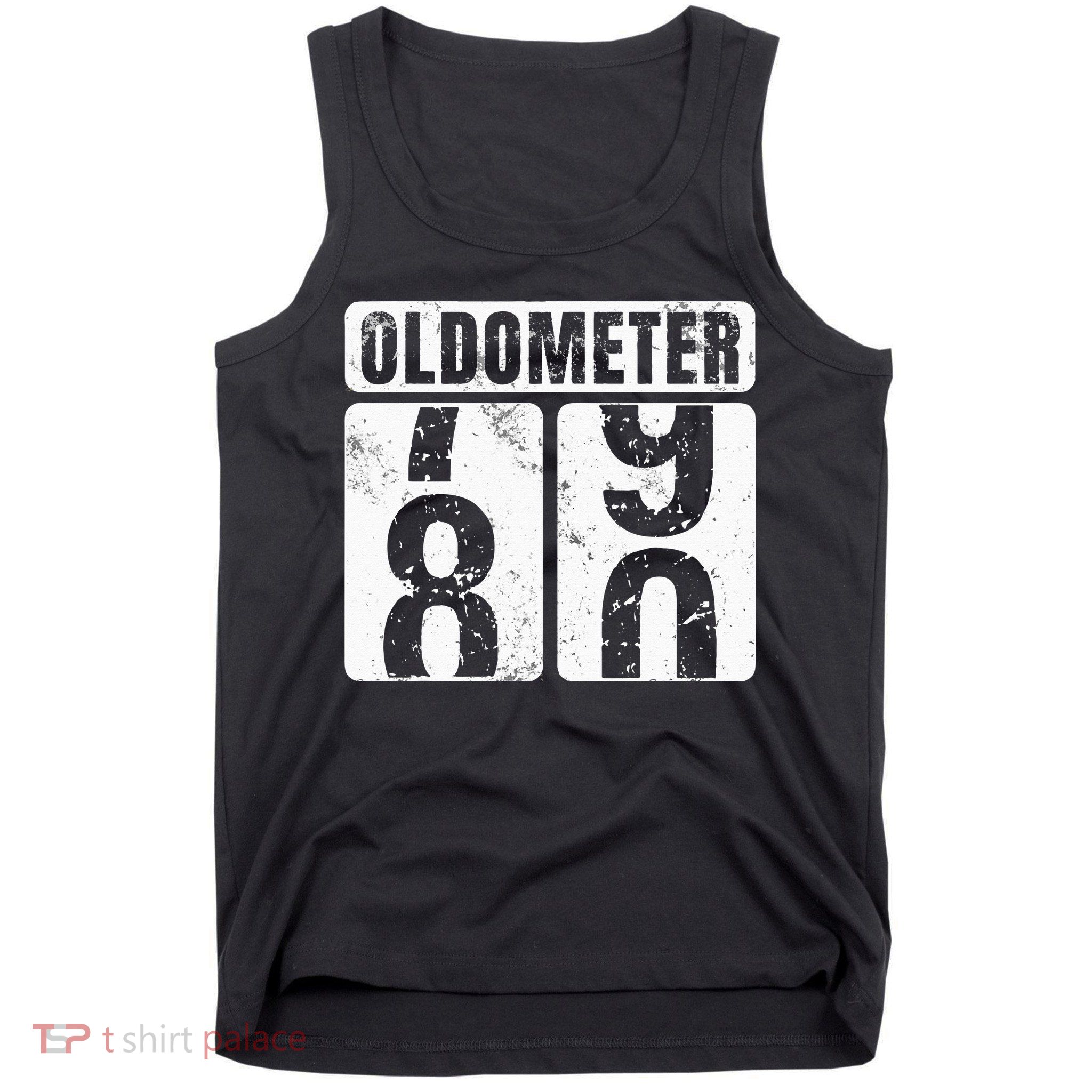 Oldometer 80 Vintage Funny 80th Birthday Gift Idea Tank Top