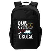 Our 9 Year Anniversary Cruise Trip Wedding Marriage Couple Daily Commute Backpack