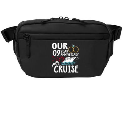 Our 9 Year Anniversary Cruise Trip Wedding Marriage Couple Crossbody Pack