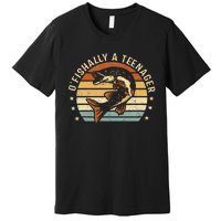 OFishally Anager 13th Birthday Fishing Fisherman Gifts Premium T-Shirt