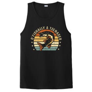 OFishally Anager 13th Birthday Fishing Fisherman Gifts PosiCharge Competitor Tank