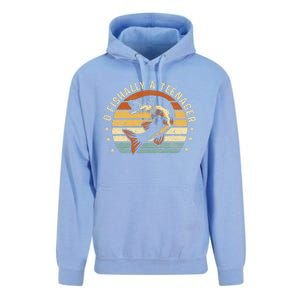 OFishally Anager 13th Birthday Fishing Fisherman Gifts Unisex Surf Hoodie