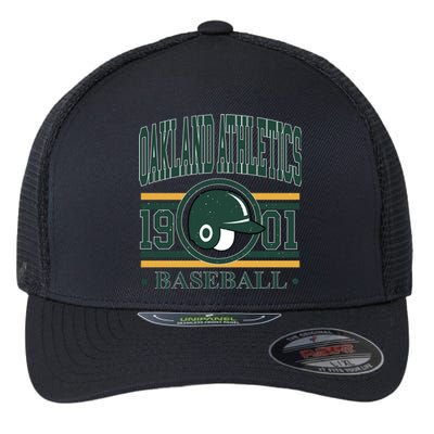 Oakland Athletic 1901 Baseball Team Supporter Flexfit Unipanel Trucker Cap