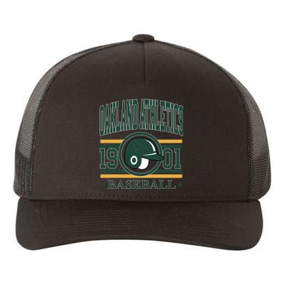 Oakland Athletic 1901 Baseball Team Supporter Yupoong Adult 5-Panel Trucker Hat