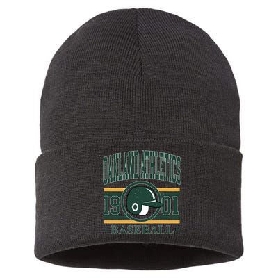 Oakland Athletic 1901 Baseball Team Supporter Sustainable Knit Beanie