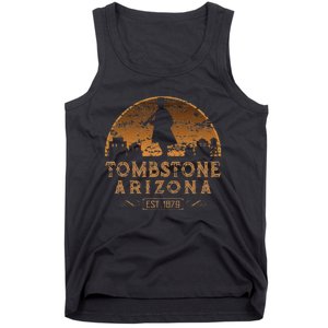 Ombstone Arizona Az Wild West Gunfighter Tank Top