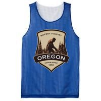 Oregon And A Bigfoot Or A Sasquatch Mesh Reversible Basketball Jersey Tank