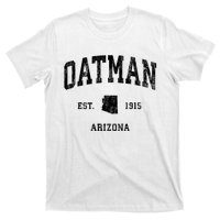 Oatman Arizona Az Vintage Established Athletic Sports Design T-Shirt