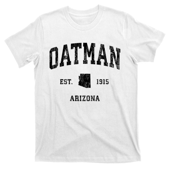 Oatman Arizona Az Vintage Established Athletic Sports Design T-Shirt