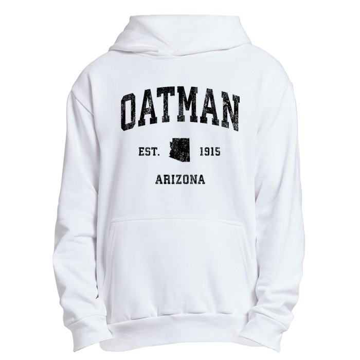 Oatman Arizona Az Vintage Established Athletic Sports Design Urban Pullover Hoodie