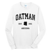 Oatman Arizona Az Vintage Established Athletic Sports Design Tall Long Sleeve T-Shirt