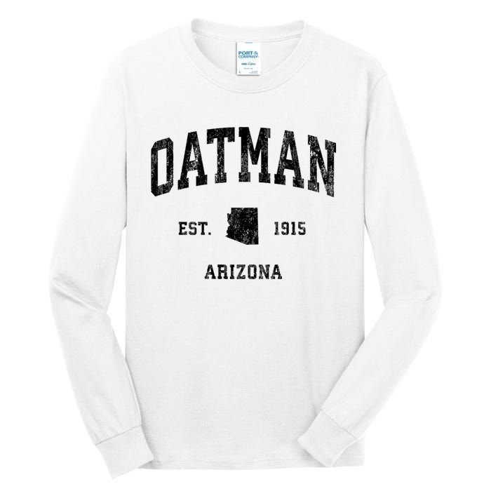 Oatman Arizona Az Vintage Established Athletic Sports Design Tall Long Sleeve T-Shirt