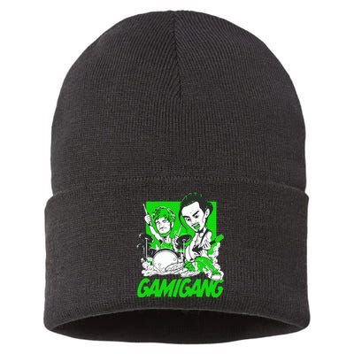 Origami Angel Anime Sustainable Knit Beanie