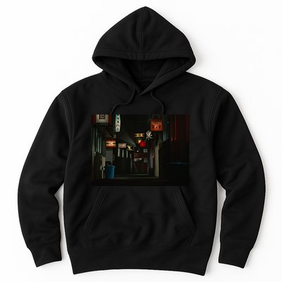 Ozu An Autumn Afternoon Street (Night) Hoodie