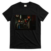 Ozu An Autumn Afternoon Street (Night) T-Shirt