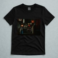 Ozu An Autumn Afternoon Street (Night) T-Shirt