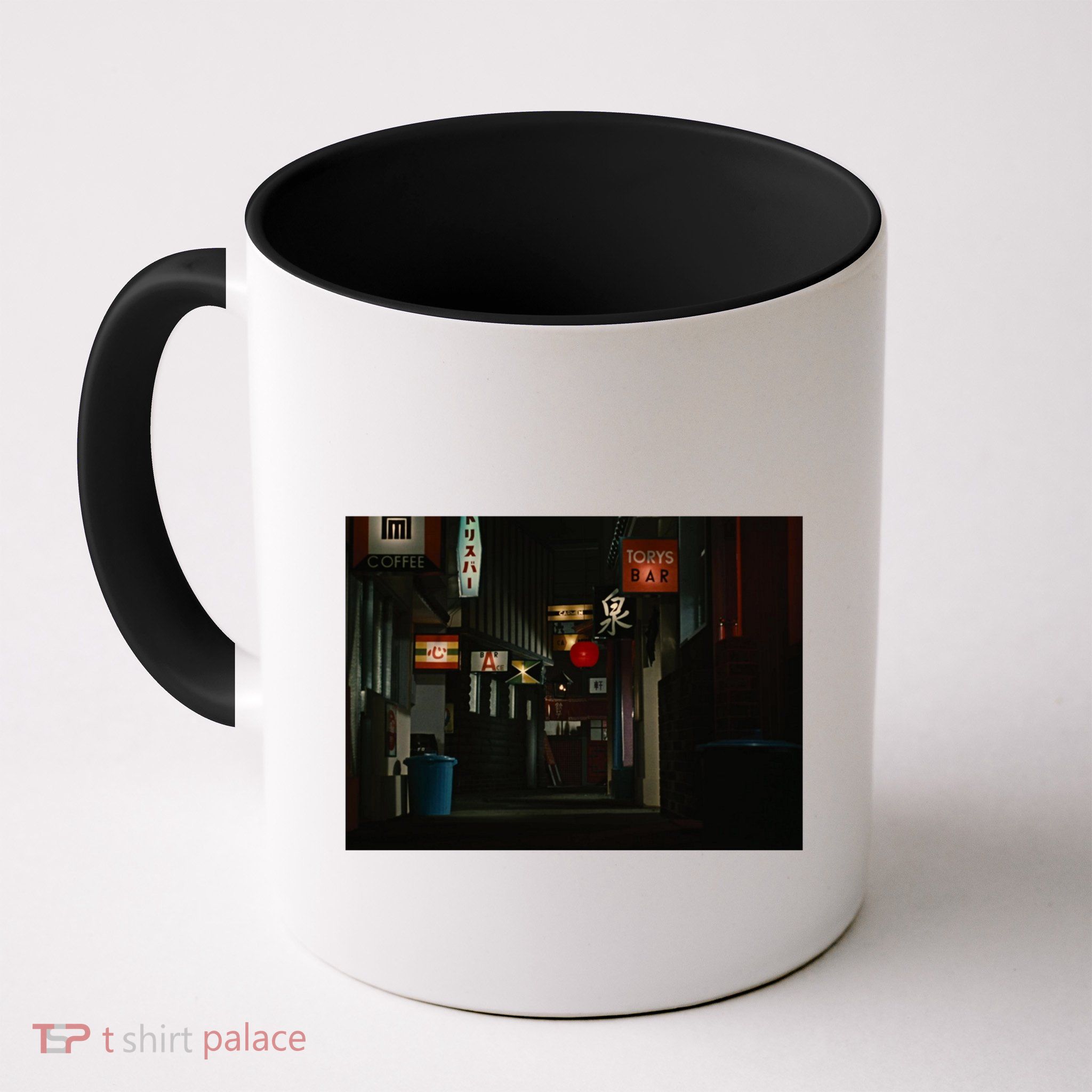 Ozu An Autumn Afternoon Street (Night) Mug