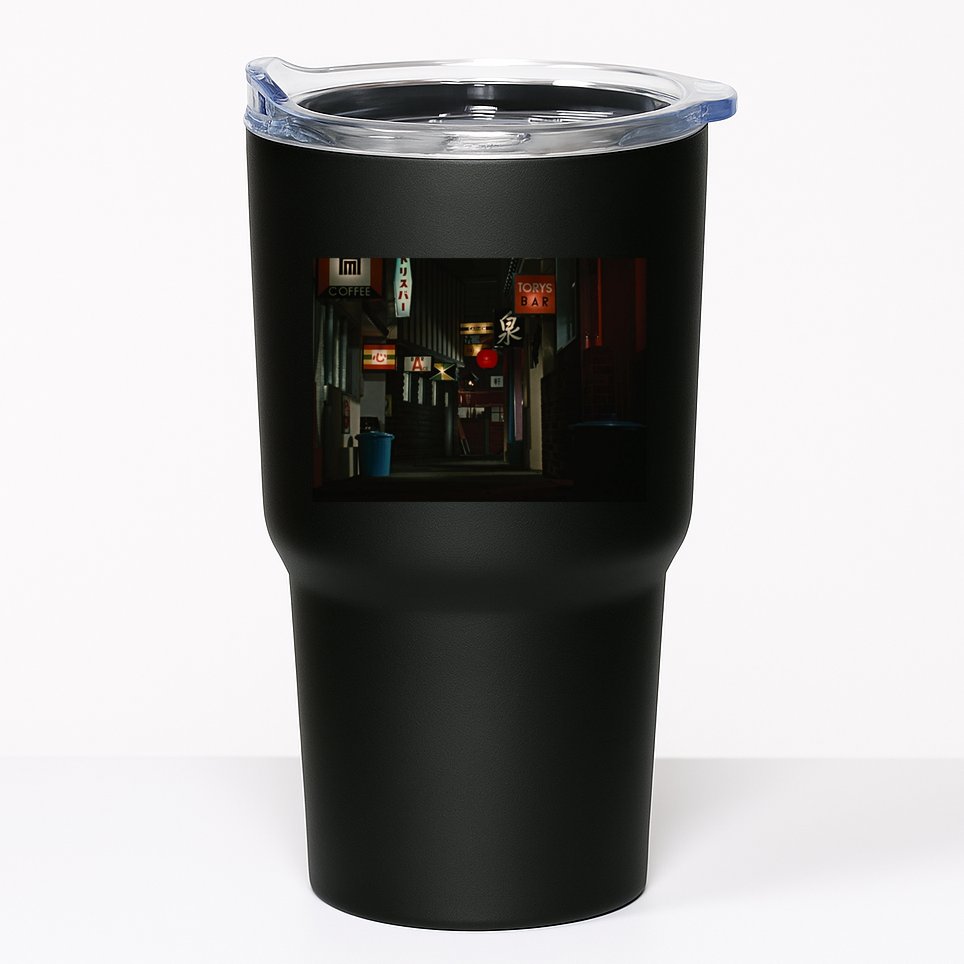 Ozu An Autumn Afternoon Street (Night) Tumbler