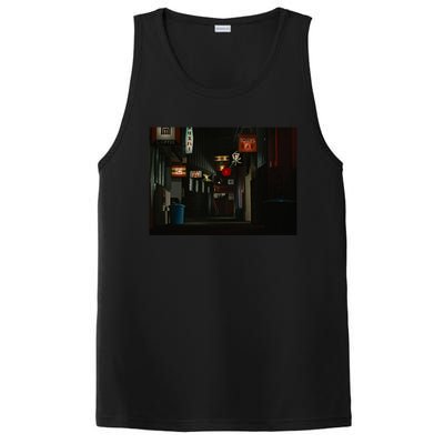 Ozu An Autumn Afternoon Street (Night) PosiCharge Competitor Tank