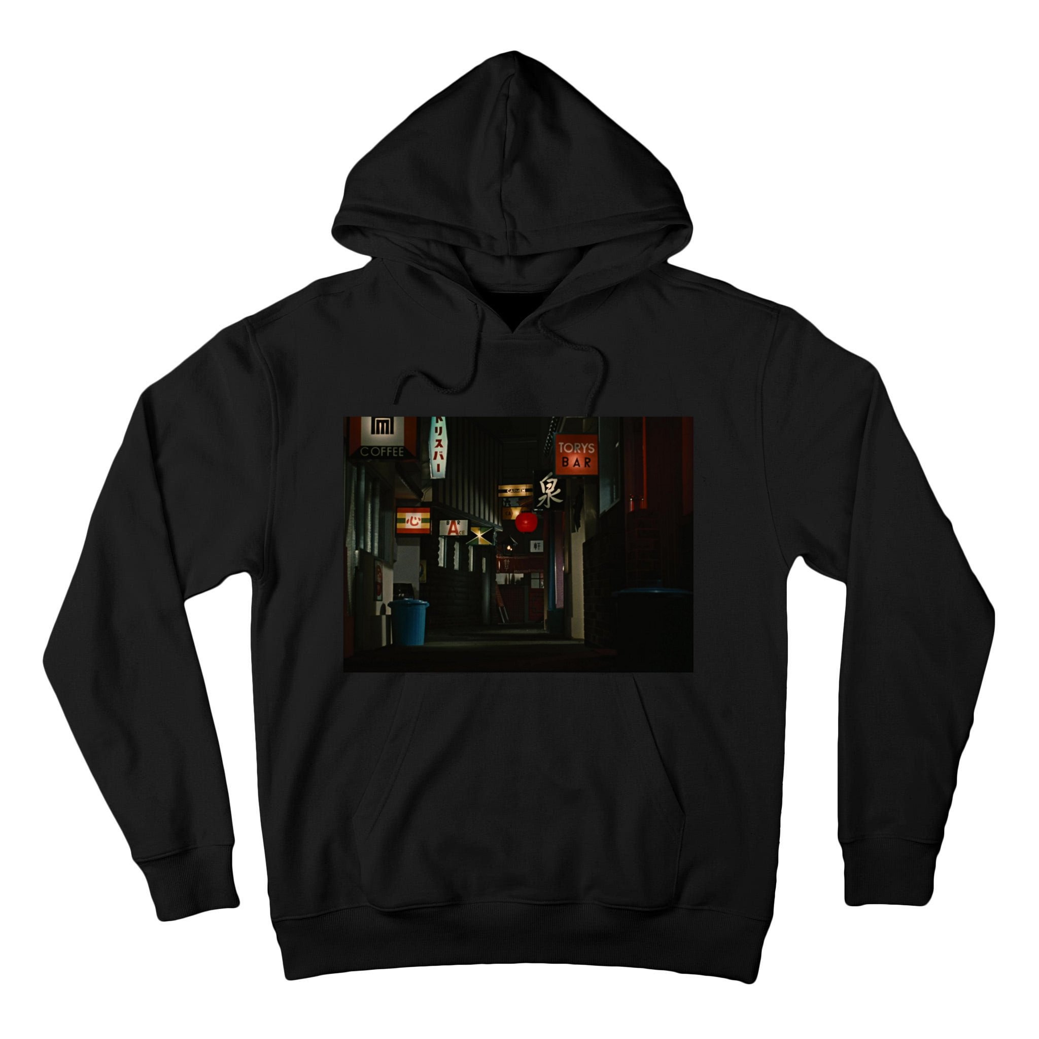 Ozu An Autumn Afternoon Street (Night) Tall Hoodie