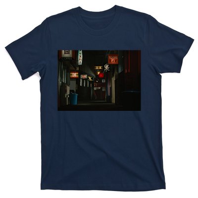 Ozu An Autumn Afternoon Street (Night) T-Shirt