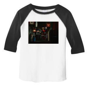 Ozu An Autumn Afternoon Street (Night) Toddler Fine Jersey T-Shirt