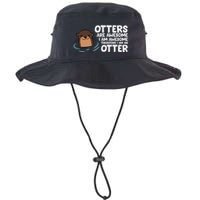 Otters Are Awesome IM Awesome Therefore I Am An Otter Bucket Hat