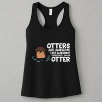 Otters Are Awesome IM Awesome Therefore I Am An Otter Womens Tank Top