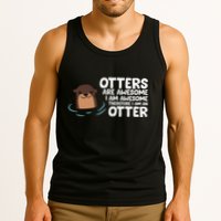 Otters Are Awesome IM Awesome Therefore I Am An Otter Tank Top