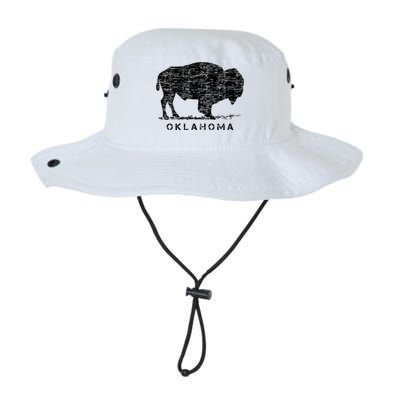 Oklahoma And American Buffalo Bison Bucket Hat