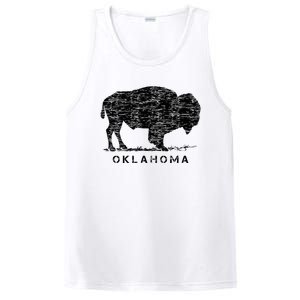 Oklahoma And American Buffalo Bison PosiCharge Competitor Tank