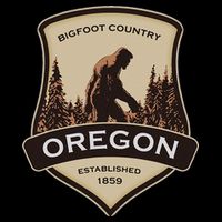 Oregon And A Bigfoot Or A Sasquatch 16oz Travel Tumbler