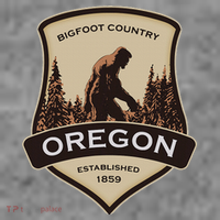 Oregon And A Bigfoot Or A Sasquatch Toddler Sweatshirt