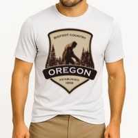 Oregon And A Bigfoot Or A Sasquatch Performance Shirt