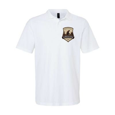Oregon And A Bigfoot Or A Sasquatch Polo