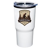 Oregon And A Bigfoot Or A Sasquatch Tumbler