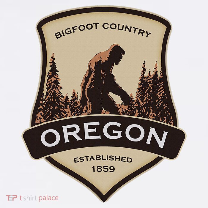 Oregon And A Bigfoot Or A Sasquatch Baby Bodysuit