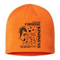 Orange Anti Bullying Cats Be Kind Unity Day Sustainable Beanie