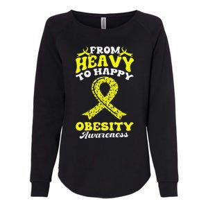 Obesity Awareness Beat Obesity Womens California Wash Sweatshirt