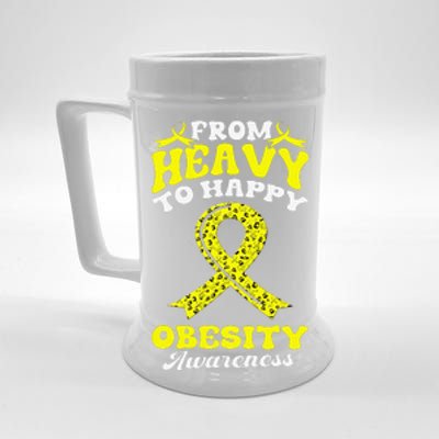 Obesity Awareness Beat Obesity Beer Stein