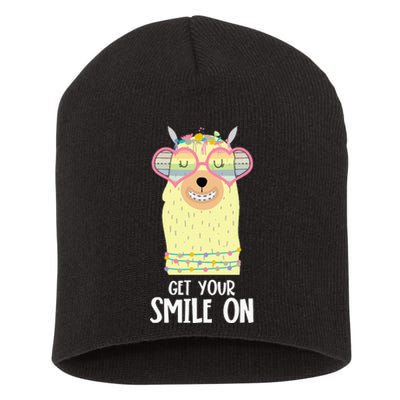 Orthodontist Animal Braces Getting Braces Short Acrylic Beanie