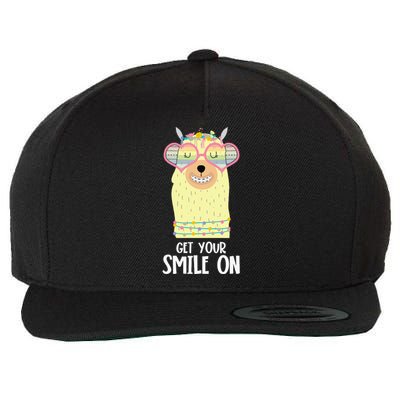 Orthodontist Animal Braces Getting Braces Wool Snapback Cap