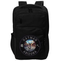 Oatman Arizona Burro In Town Impact Tech Backpack
