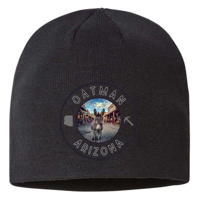 Oatman Arizona Burro In Town Sustainable Beanie