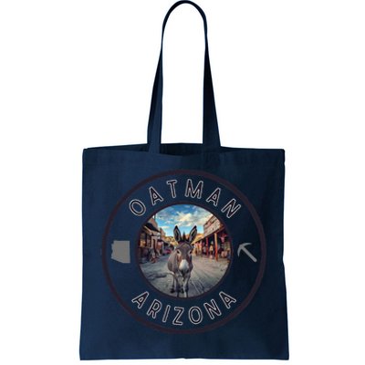 Oatman Arizona Burro In Town Tote Bag