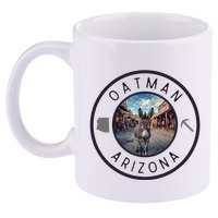 Oatman Arizona Burro In Town 11oz C Handle Ceramic Mug