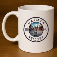 Oatman Arizona Burro In Town 11oz C Handle Ceramic Mug